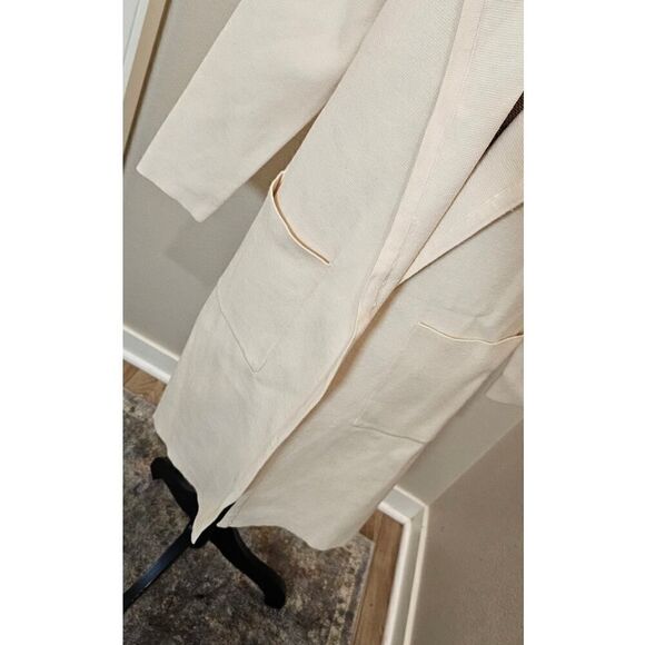 Anrabess Midi Open Front Knit Cardigan Size Medium - Picture 4 of 9